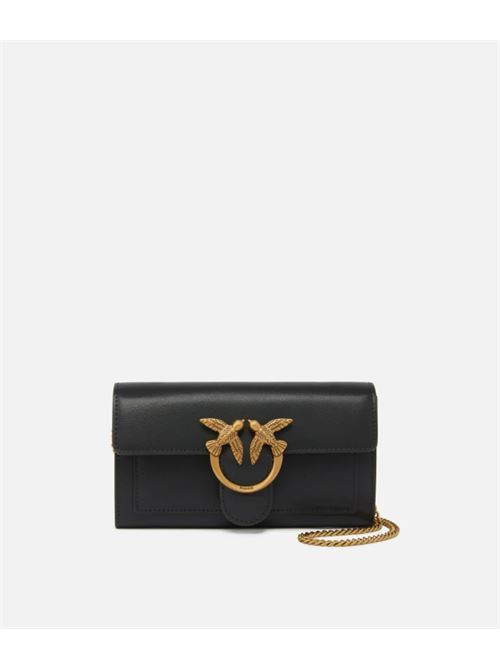 LOVE ONE WALLET PINKO | 100062.A0F1Z99Q NERO-AN.GOLD